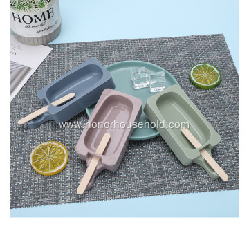 Silicone single ice cream mold